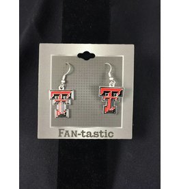 TT Red Raiders Earrings
