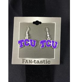 TCU Horned Frogs Earrings