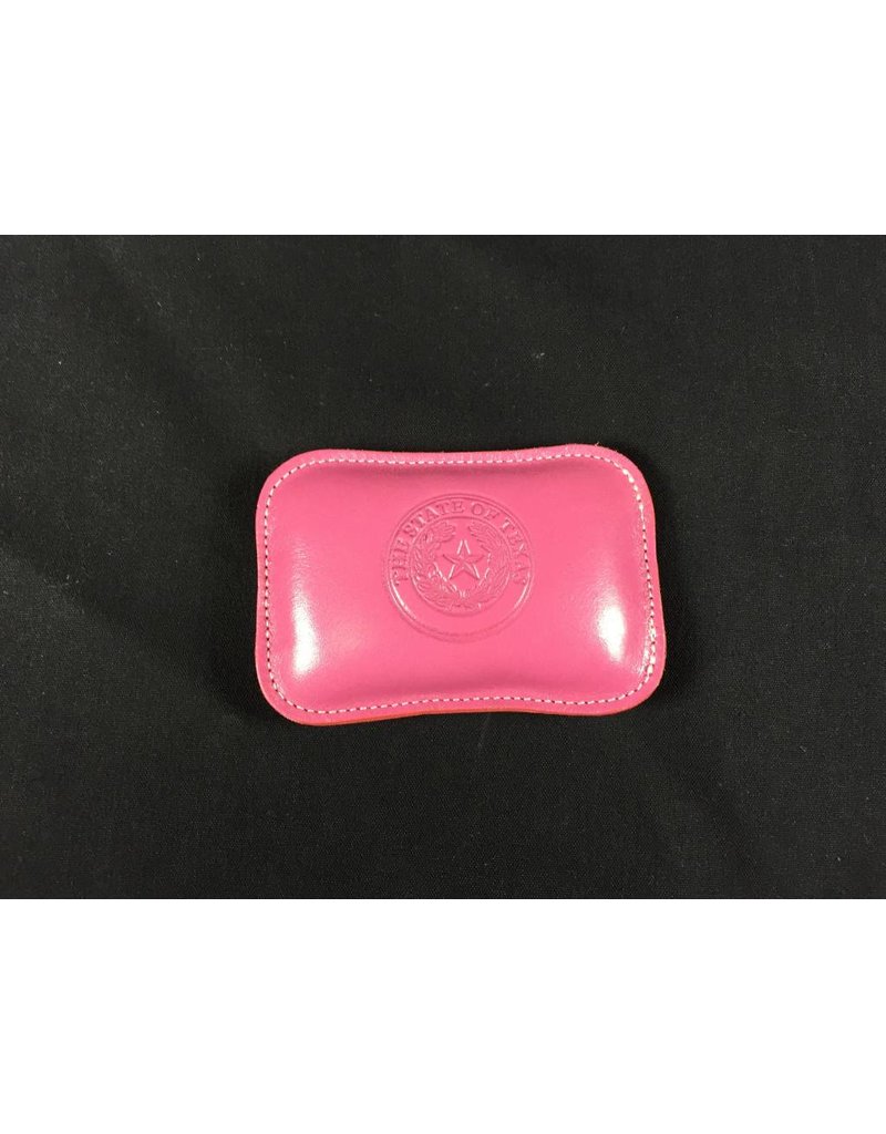 Paperweight - Pink Calf - Rectangle - Texas State Seal