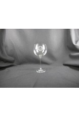 Wine Glass / Red / 14 oz / Texas State Seal