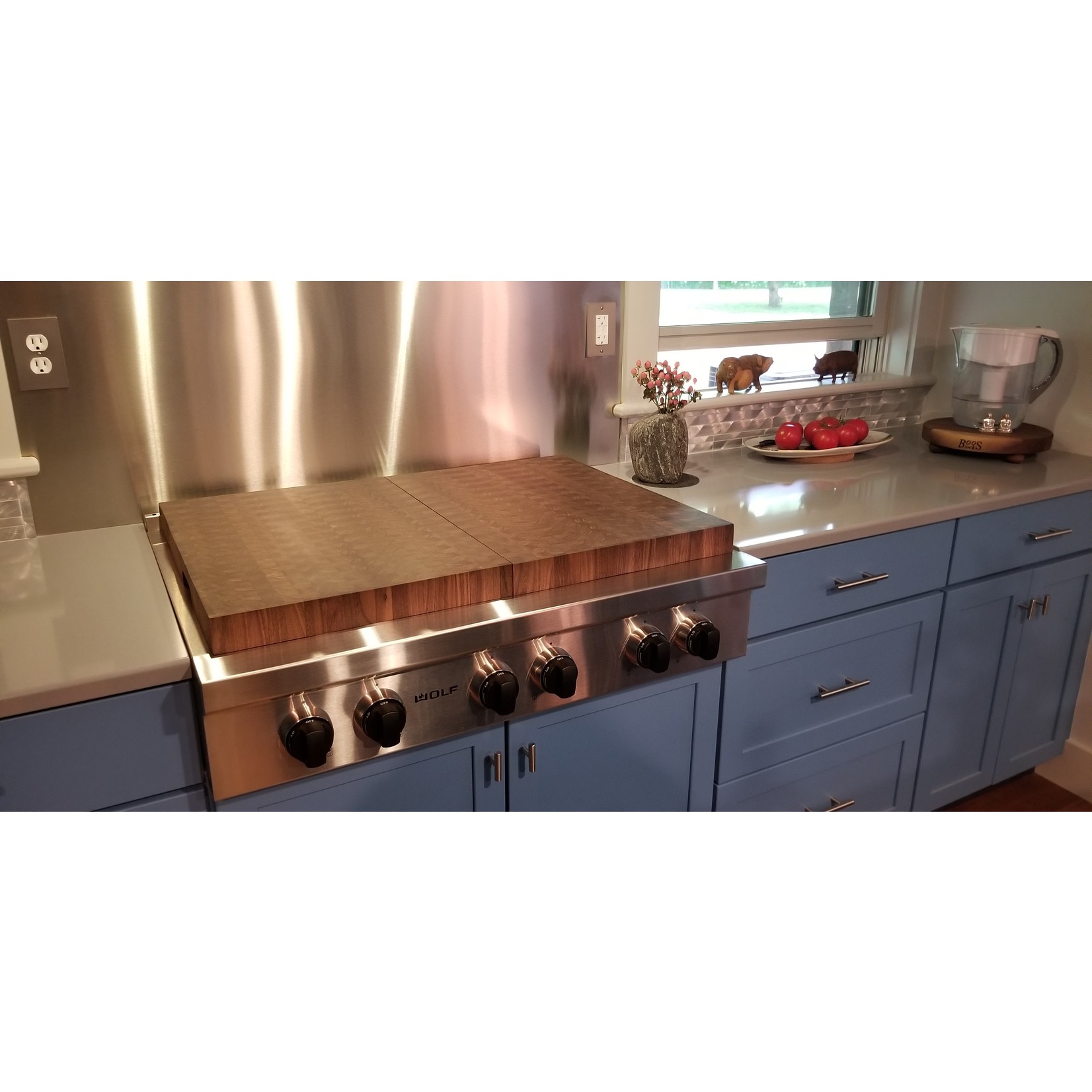Custom Stove Top Covers- 2 Covers for 6 Burners