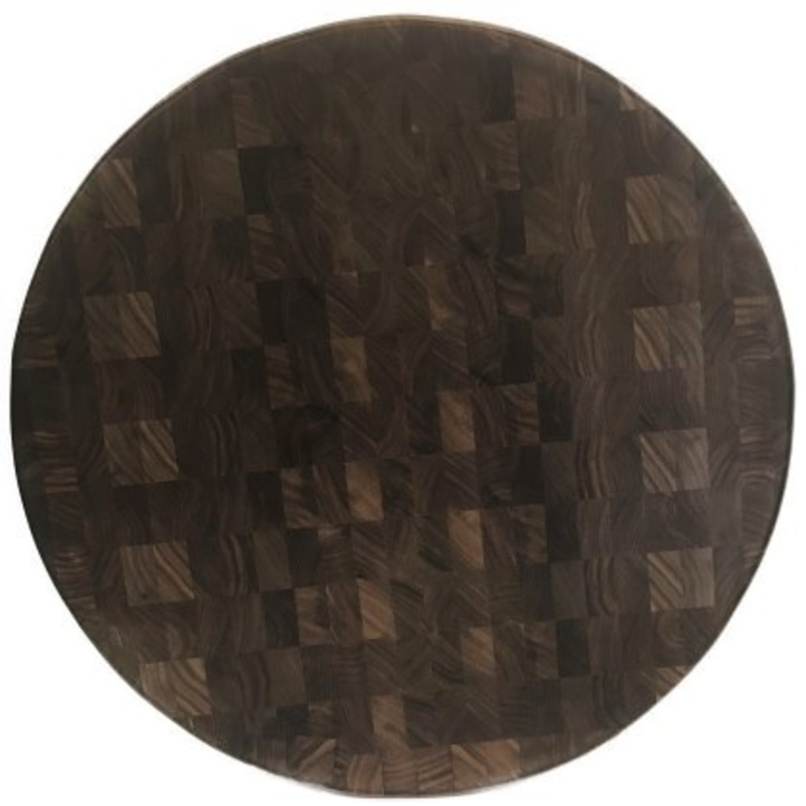 Round End Grain Cutting Board