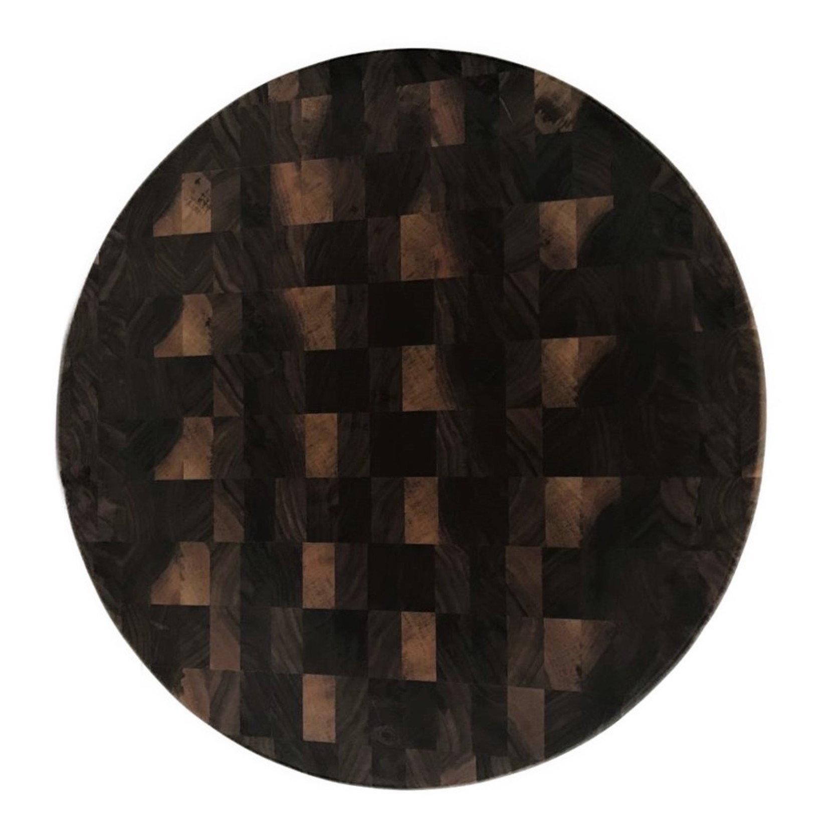 Round End Grain Cutting Board