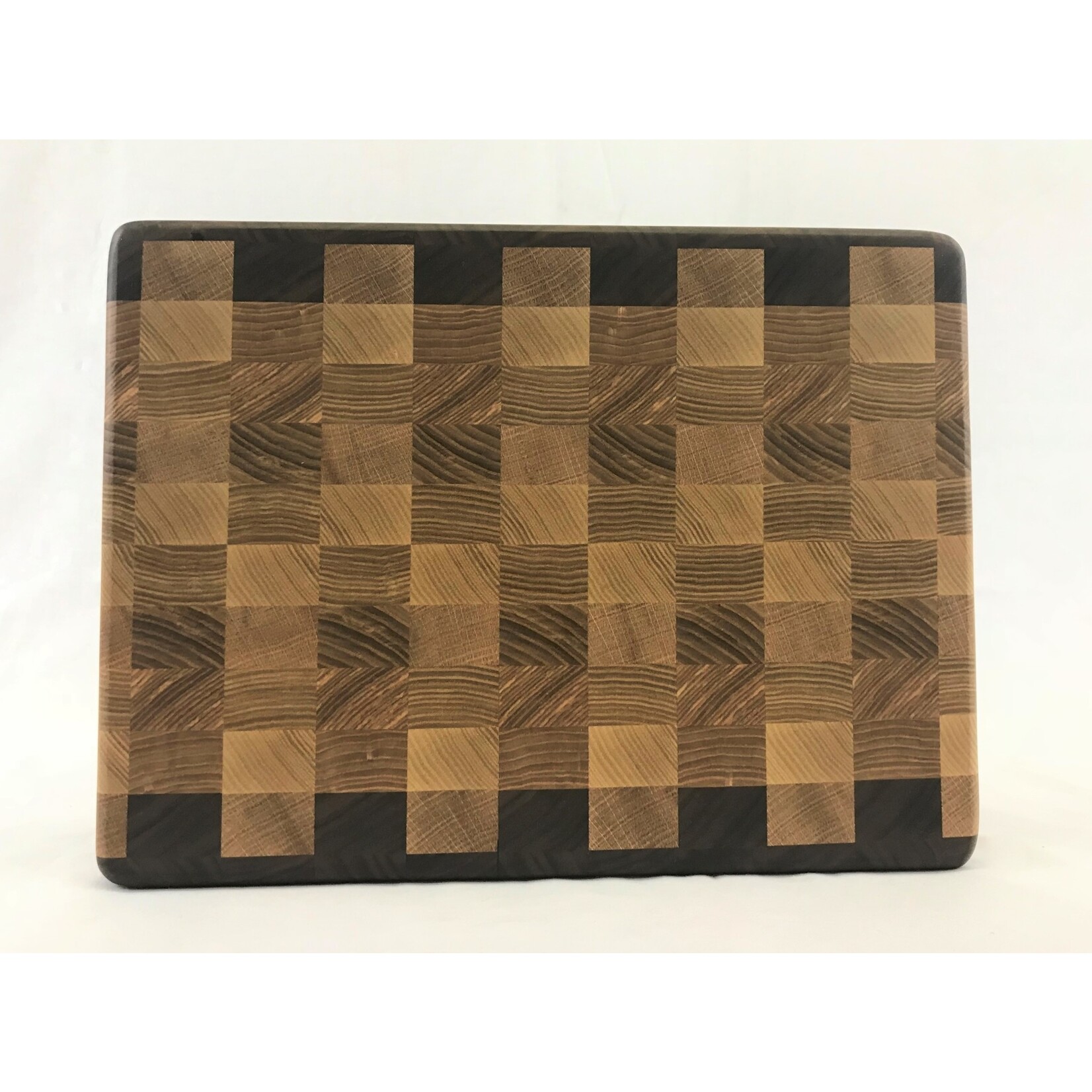 Ash Walnut End Grain Cutting Board