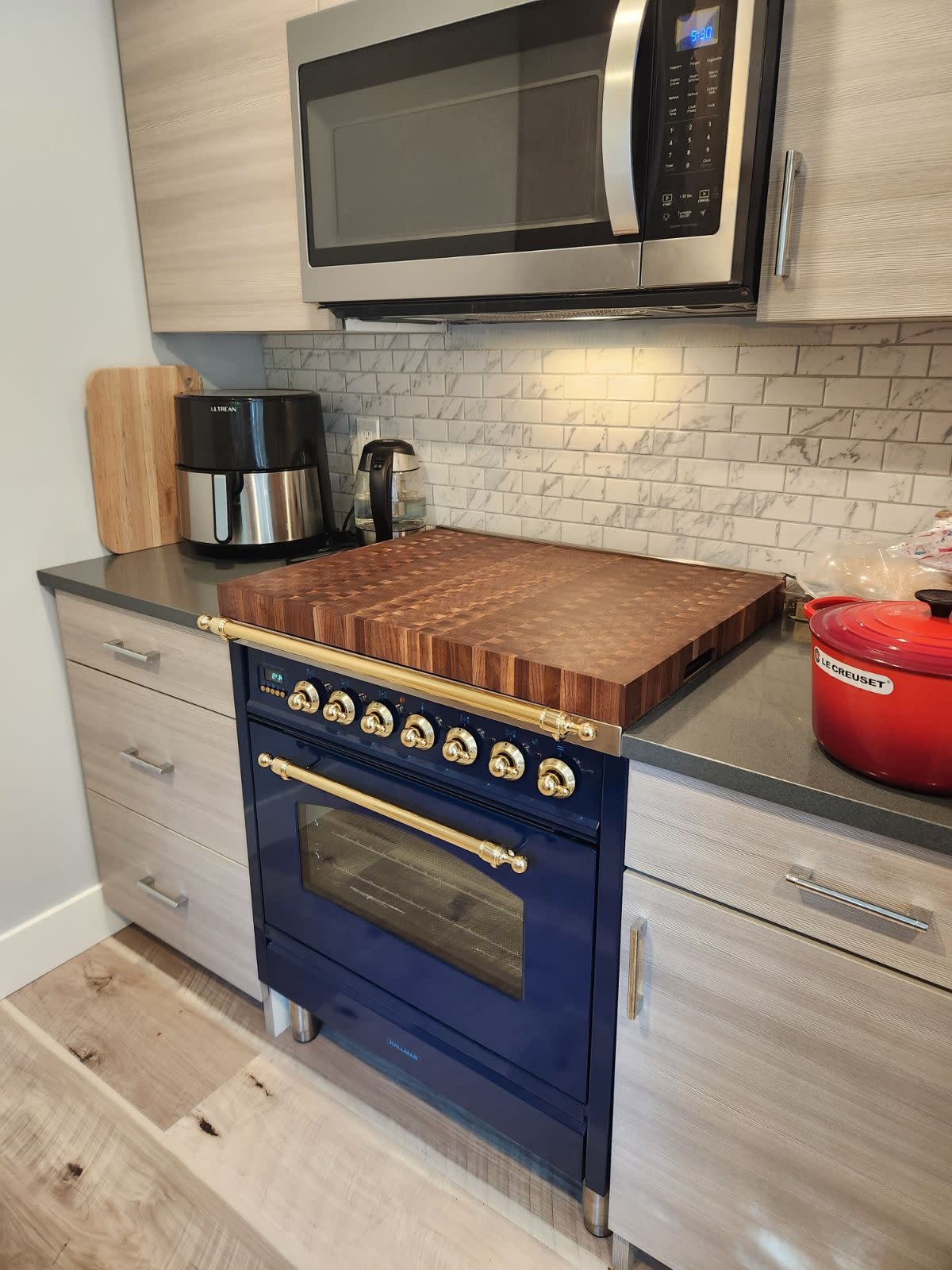 Custom Stove Top Cover-One piece for 30\, image size:1200x1600