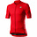 Castelli Entrata V Jersey Fiery Red