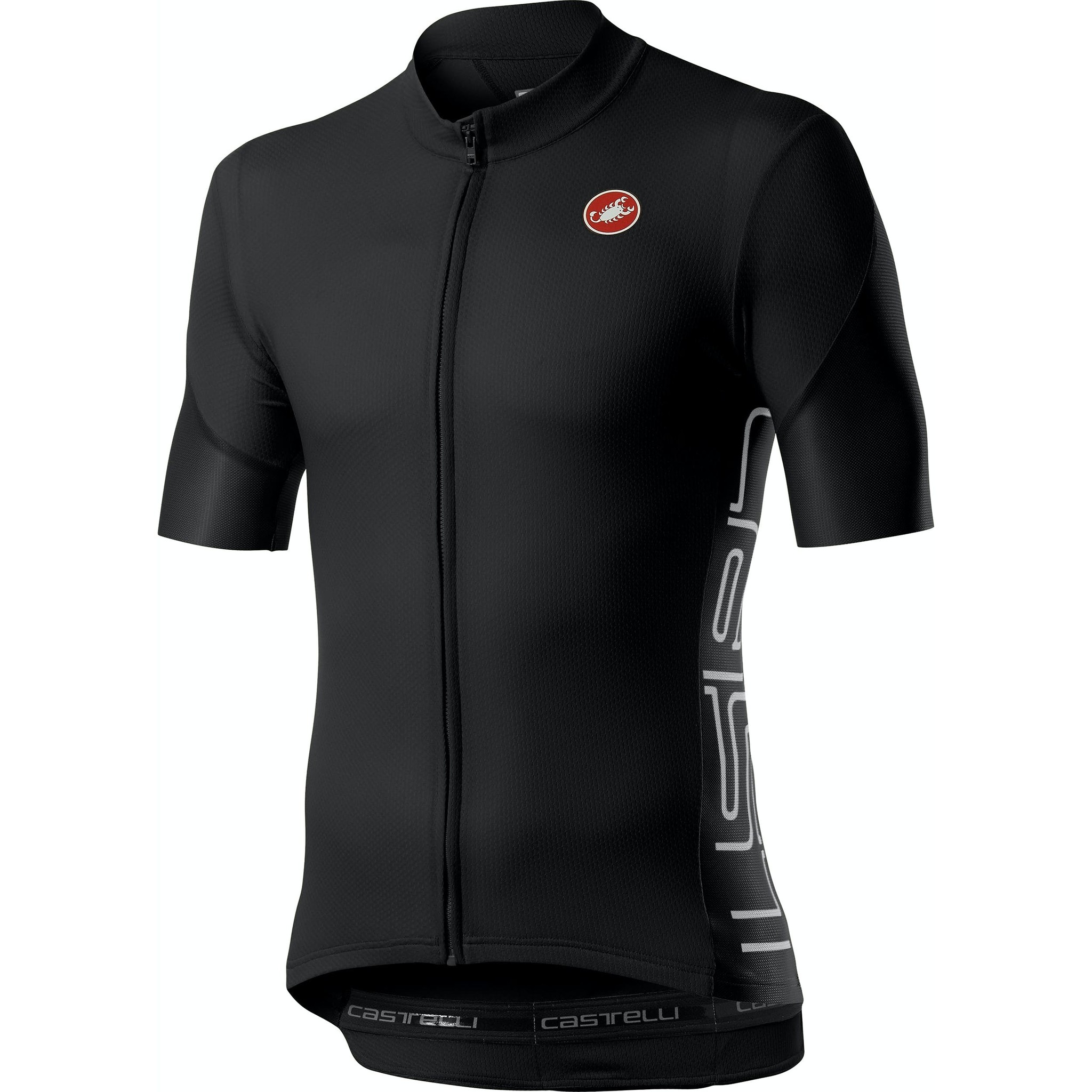 Castelli Entrata V Jersey Light Black