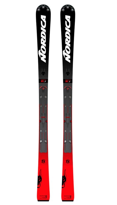 Nordica DOBERMANN SLJ PLATE BLACK - RED