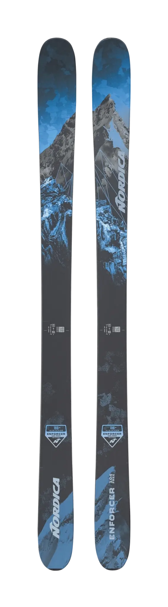 Nordica ENFORCER 104 FREE FLAT BLUE/BLACK 2024