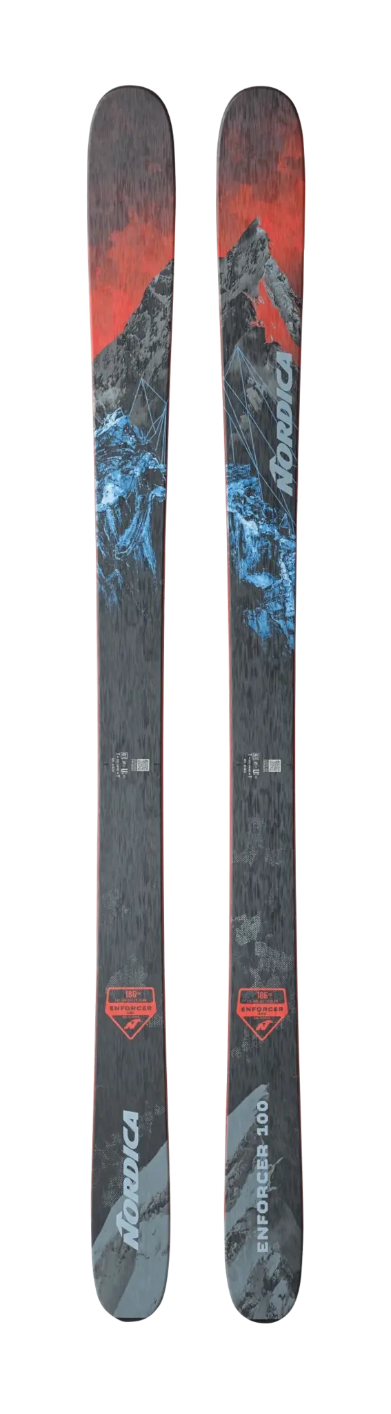 Nordica ENFORCER 100 FLAT RED/BLACK 2024
