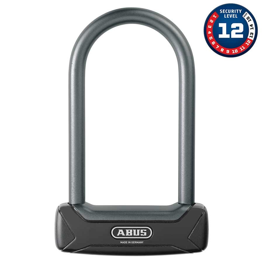 Abus Abus, Granit Plus 640, U-Lock, 12mm x 83mm x 150mm (12mm x 3.3'' x 5.9''), Black
