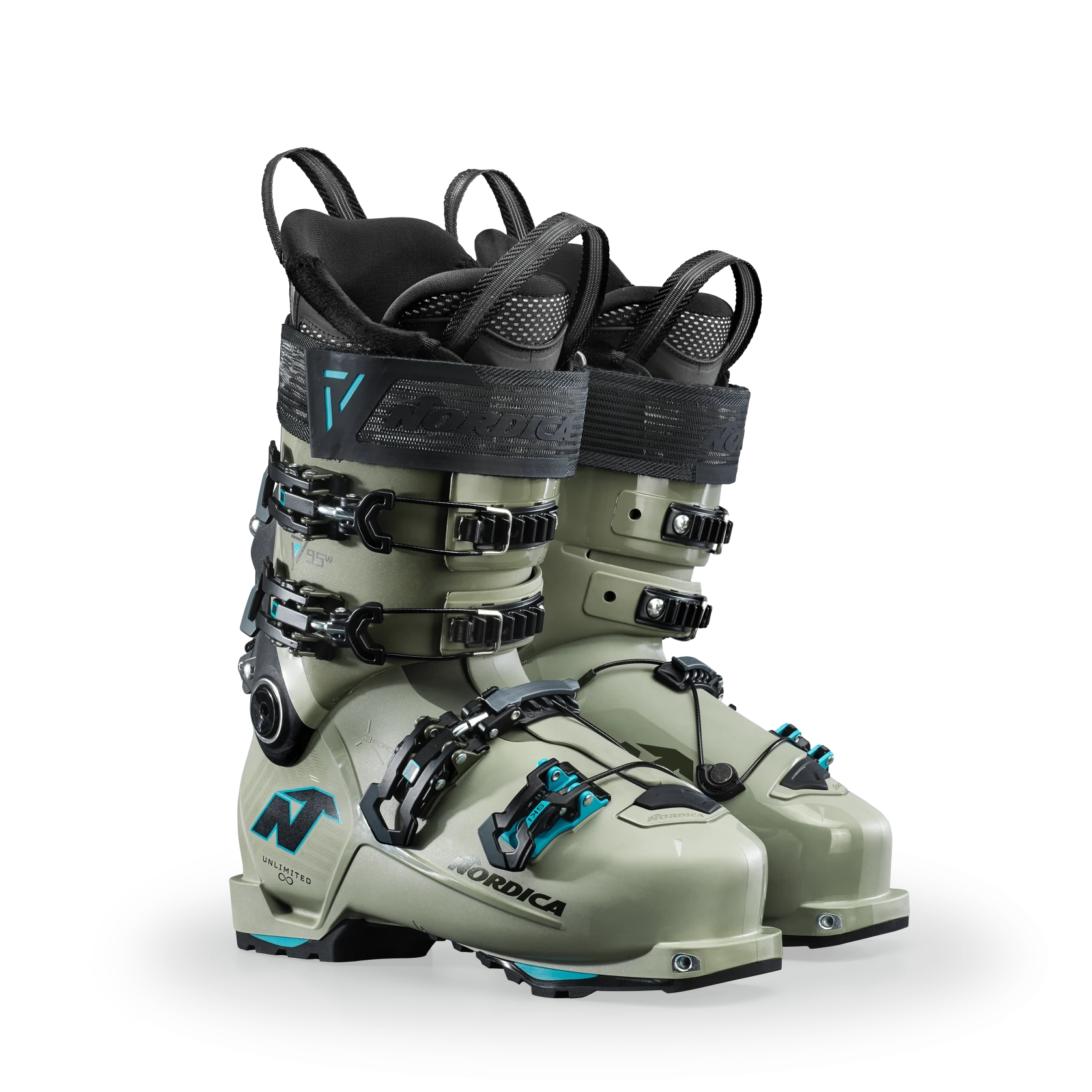 Nordica UNLIMITED 95 W DYN LT GRN - BLK - LT BLU 2025