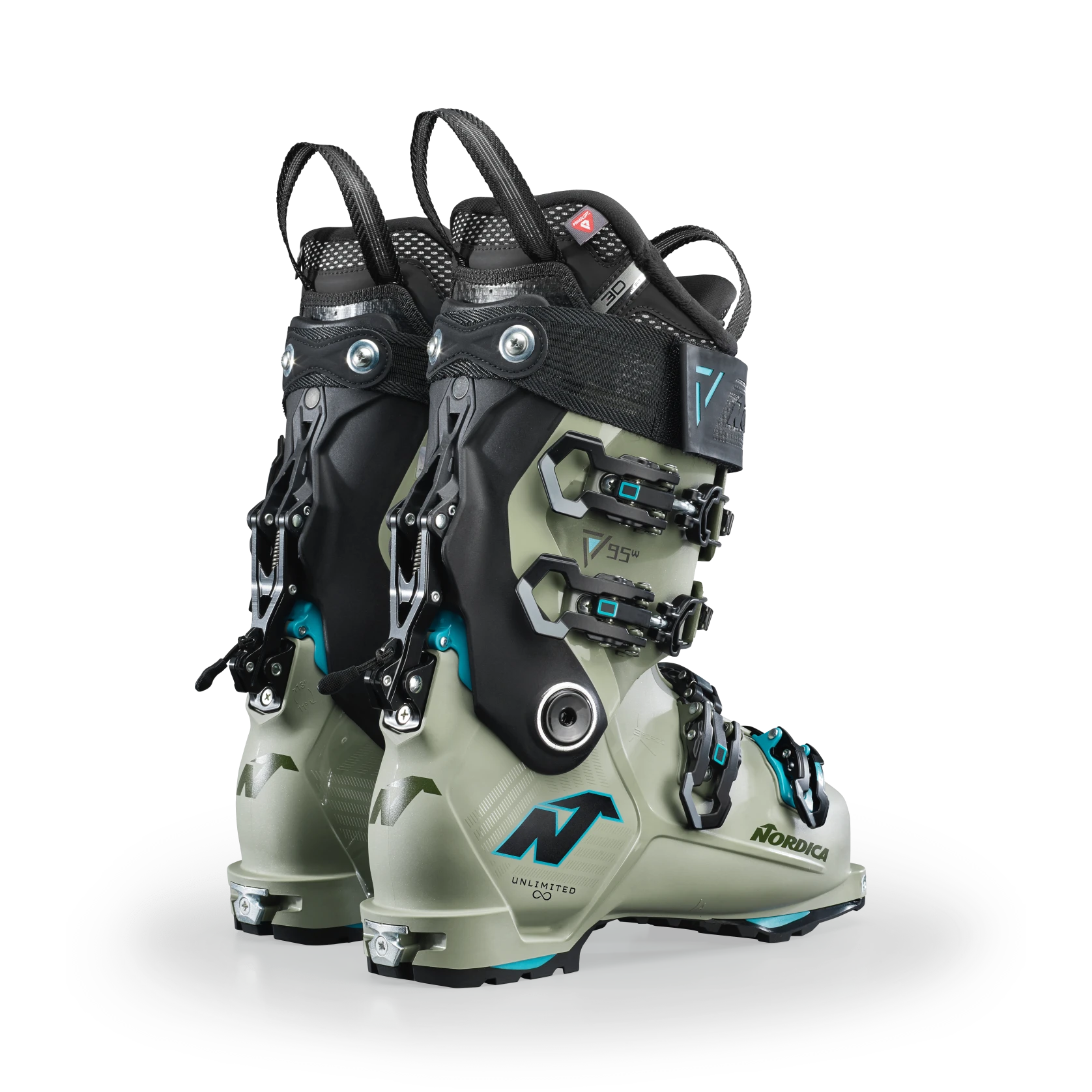 Nordica UNLIMITED 95 W DYN LT GRN - BLK - LT BLU 2025