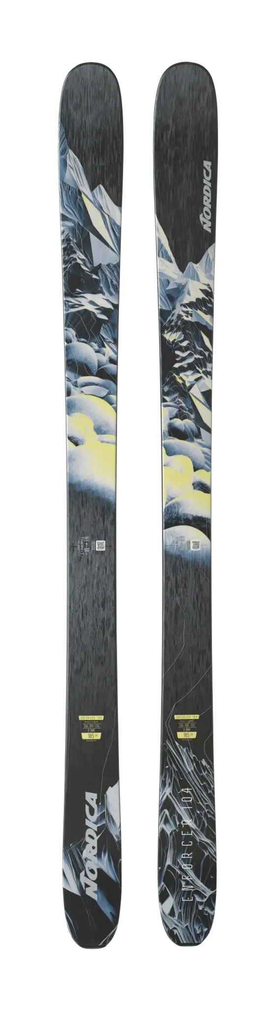 Nordica ENFORCER 104 BLACK / LIME / BLUE 2025