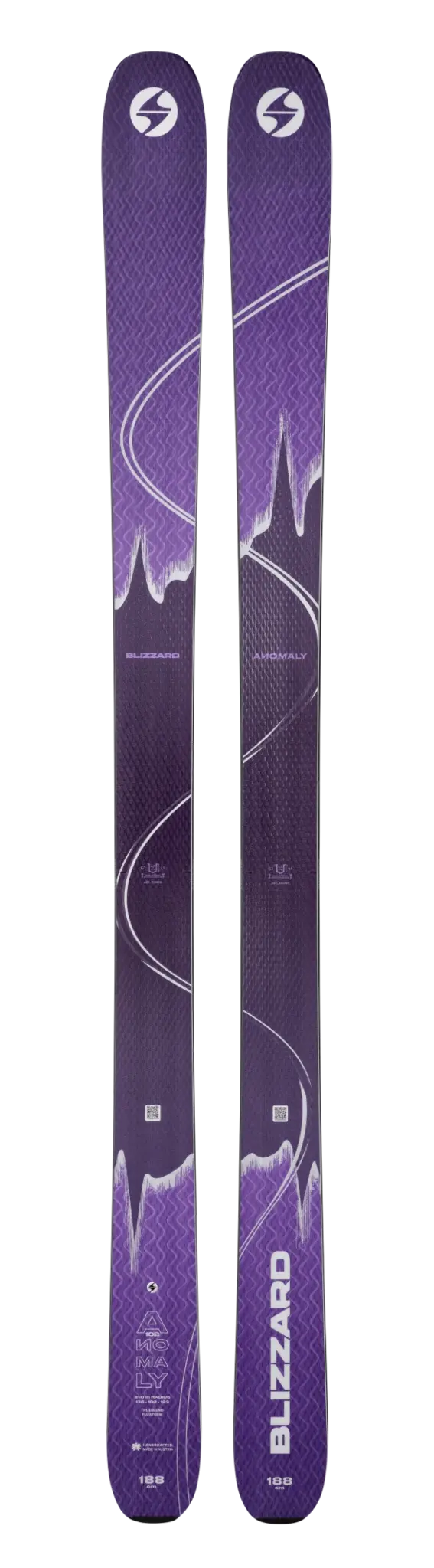 Blizzard ANOMALY 102 PURPLE / WHITE 2025