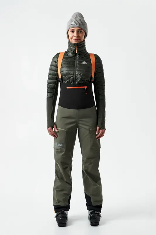 Orage WOMEN'S MTN-X CLIFF 3L BIB SKI PANT