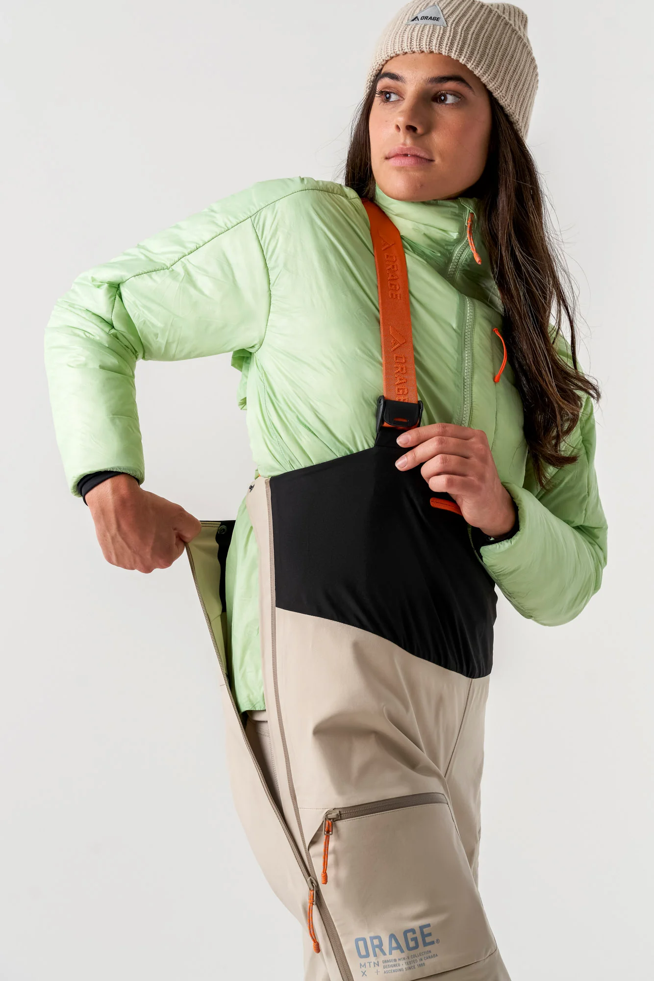 Orage WOMEN'S MTN-X CLIFF 3L BIB SKI PANT