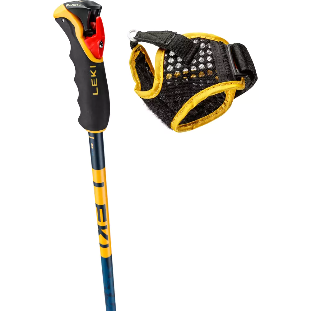 Leki Spitfire 3D, Dark Blue/Mustard