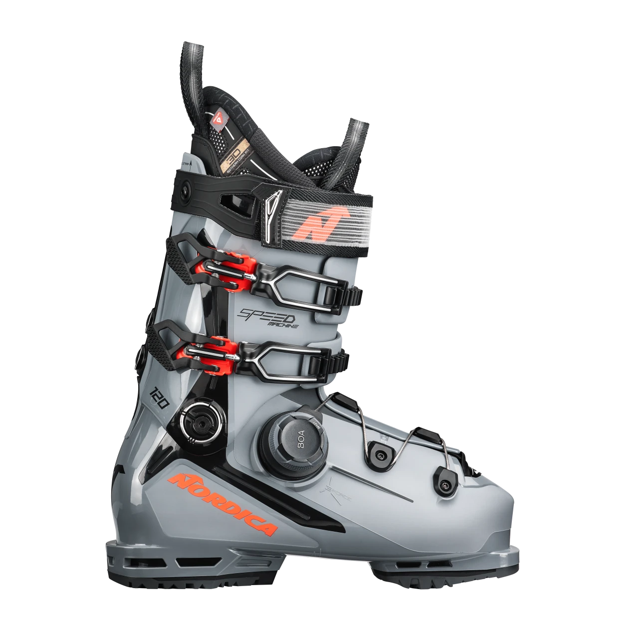 Nordica SPEEDMACHINE 3 BOA 120  GREY-BLK-RED  2025