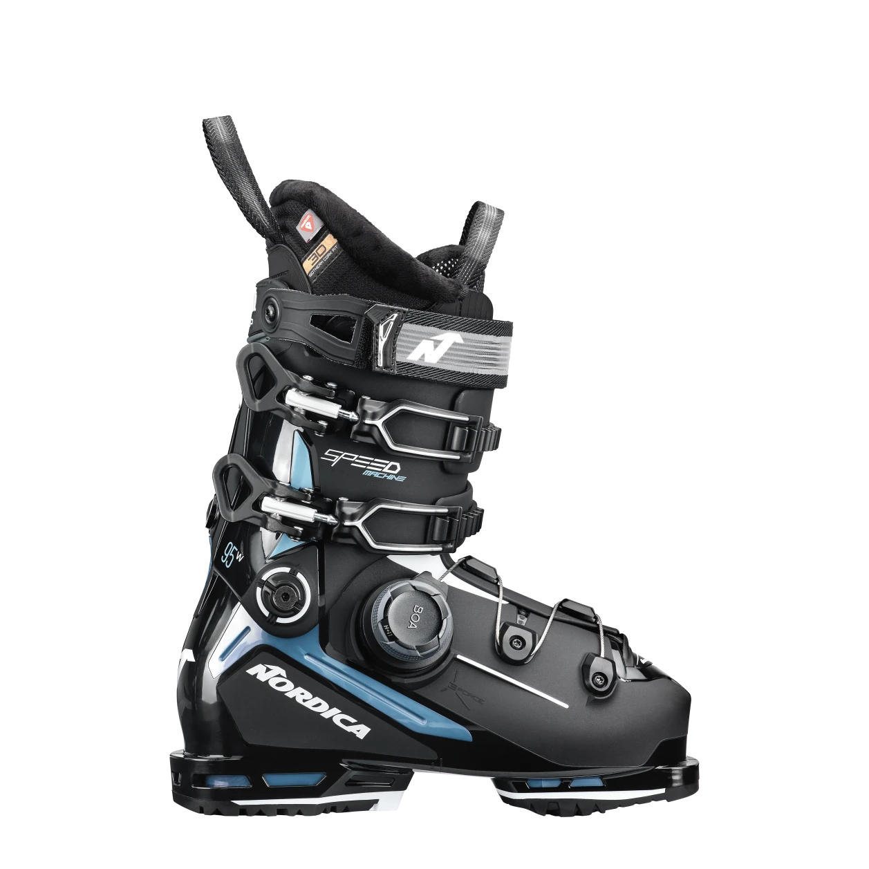 Nordica SPEEDMACHINE 3 BOA 95 W BLK-LT BLUE-WHT 2026