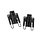 Hotronic XLP C Slide Strap Brackets for Mounting Battery Packs