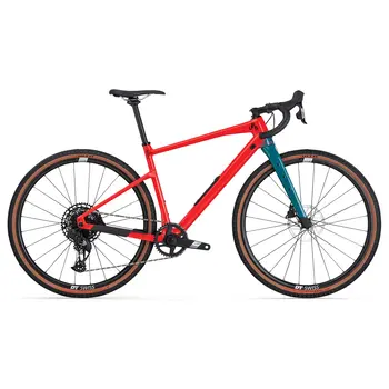 BMC URS TWO Neon Red / Dark Petrol