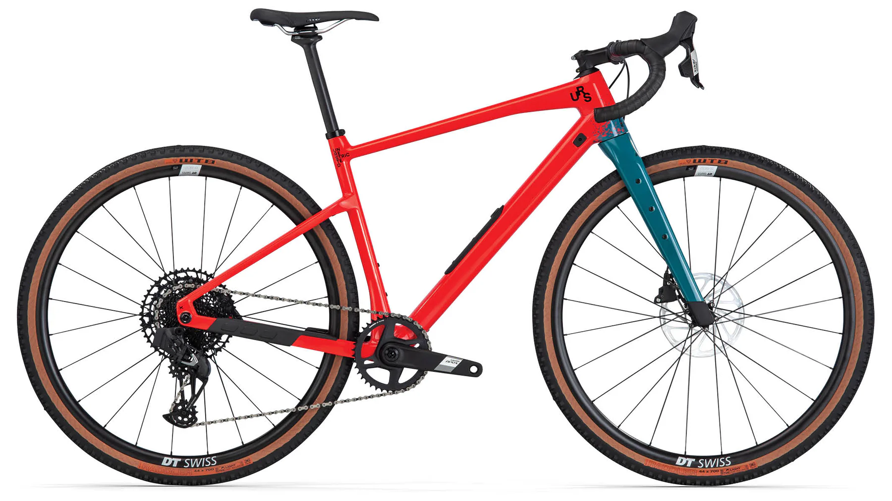 BMC URS TWO Neon Red / Dark Petrol