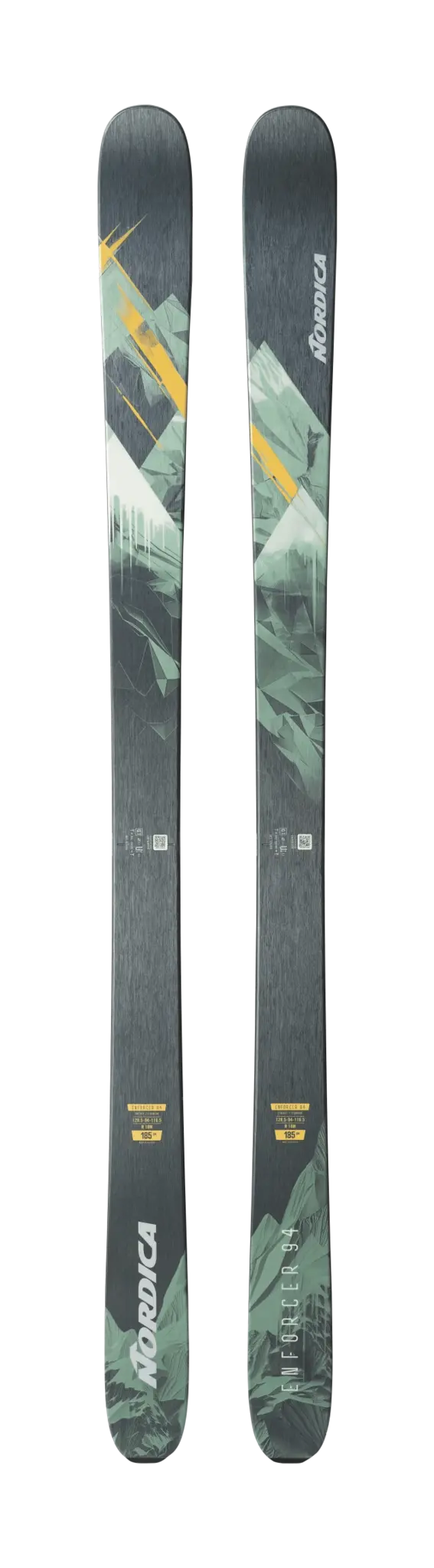 Nordica ENFORCER 94 BLACK / ORANGE /GREEN 2026