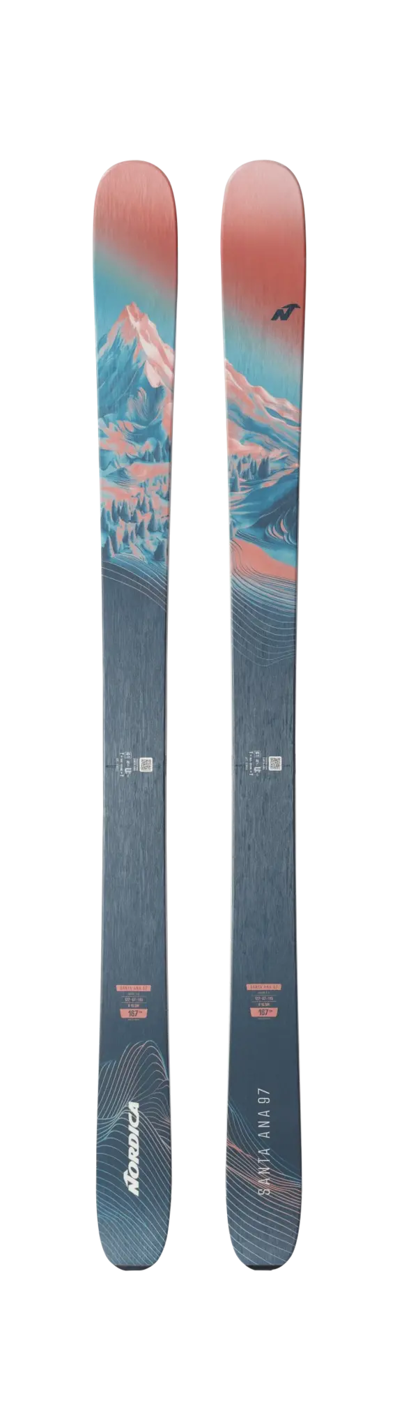 Nordica SANTA ANA 97 SALMON / TURQ / NAVY 2026