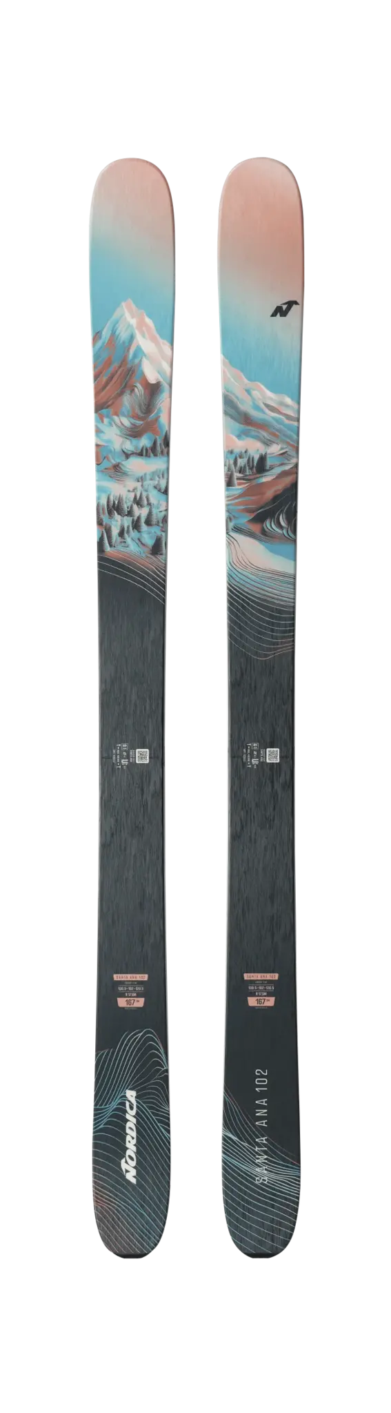 Nordica SANTA ANA 102 PEACH / L. BLUE / BLK  2026