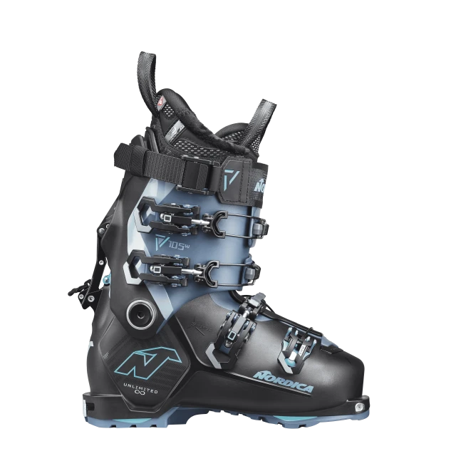 Nordica UNLIMITED 105 W DYN BLACK/BLUE/LT. BLUE 2026