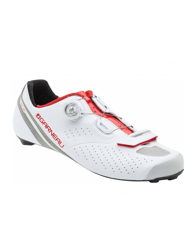 GARNEAU CARBON LS-100 II CYCLING SHOES BLANC/GINGEMBRE WHITE/GINGER 43