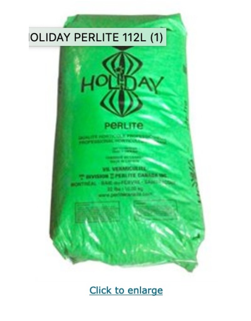 Holiday Perlite 115L Green bag