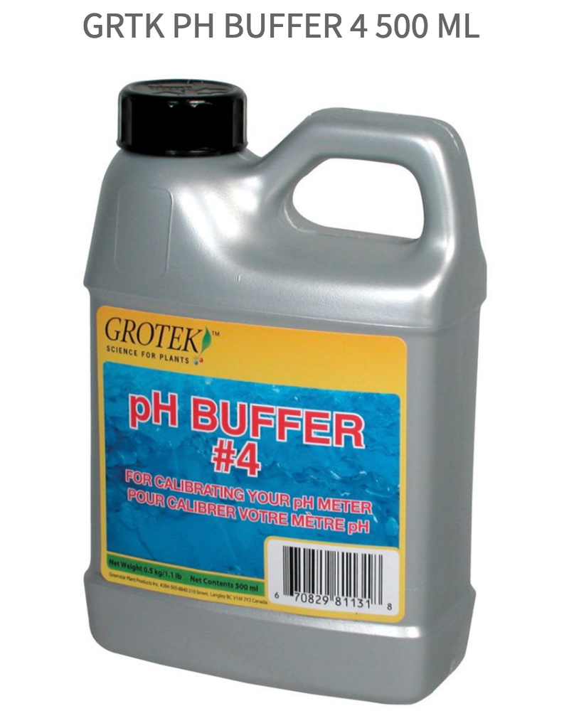 Grotek Grtk pH Buffer 4 500 ml