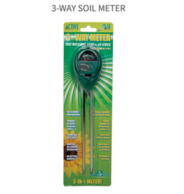 Active Air 3-Way Soil Meter