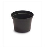 4" Round Plastic Pot Green