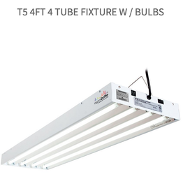 Agrobrite AgroBrite T5 4Ft 4 Tube Fixture w / Bulbs 120v