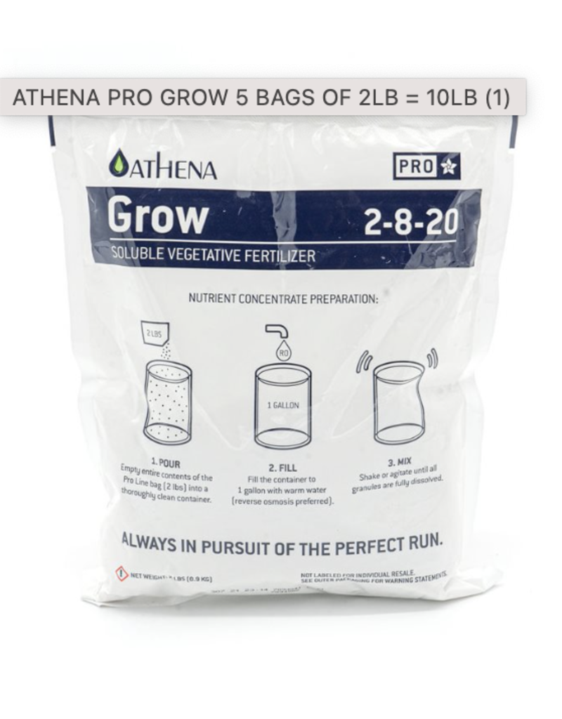 ATHENA PRO GROW 5 BAGS OF 2LB = 10LB