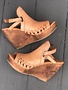 Huarache on wood bottom
