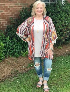 Wild And Free Kimono