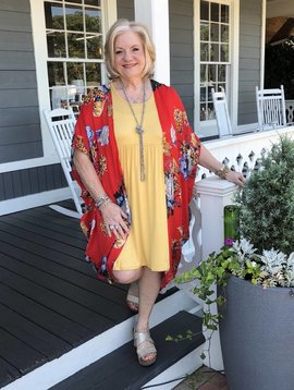 Floral Fields Kimono