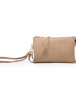 Jen & Co. Latte Riley Clutch