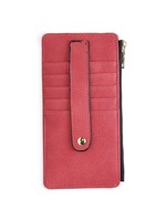 Jen & Co. Hot Pink Saige Wallet