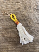 Jen & Co. Yellow Beaded Tassel