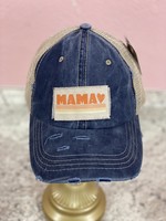 Wild Lucille Navy Mama Trucker Hat