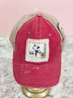 Wild Lucille Keep Your Chin Up Hot Pink Trucker Hat