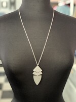 Rue 27 Hello Weekend Necklace in Silver