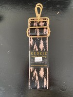 Kedzie Pink/Black Smear Guitar Strap