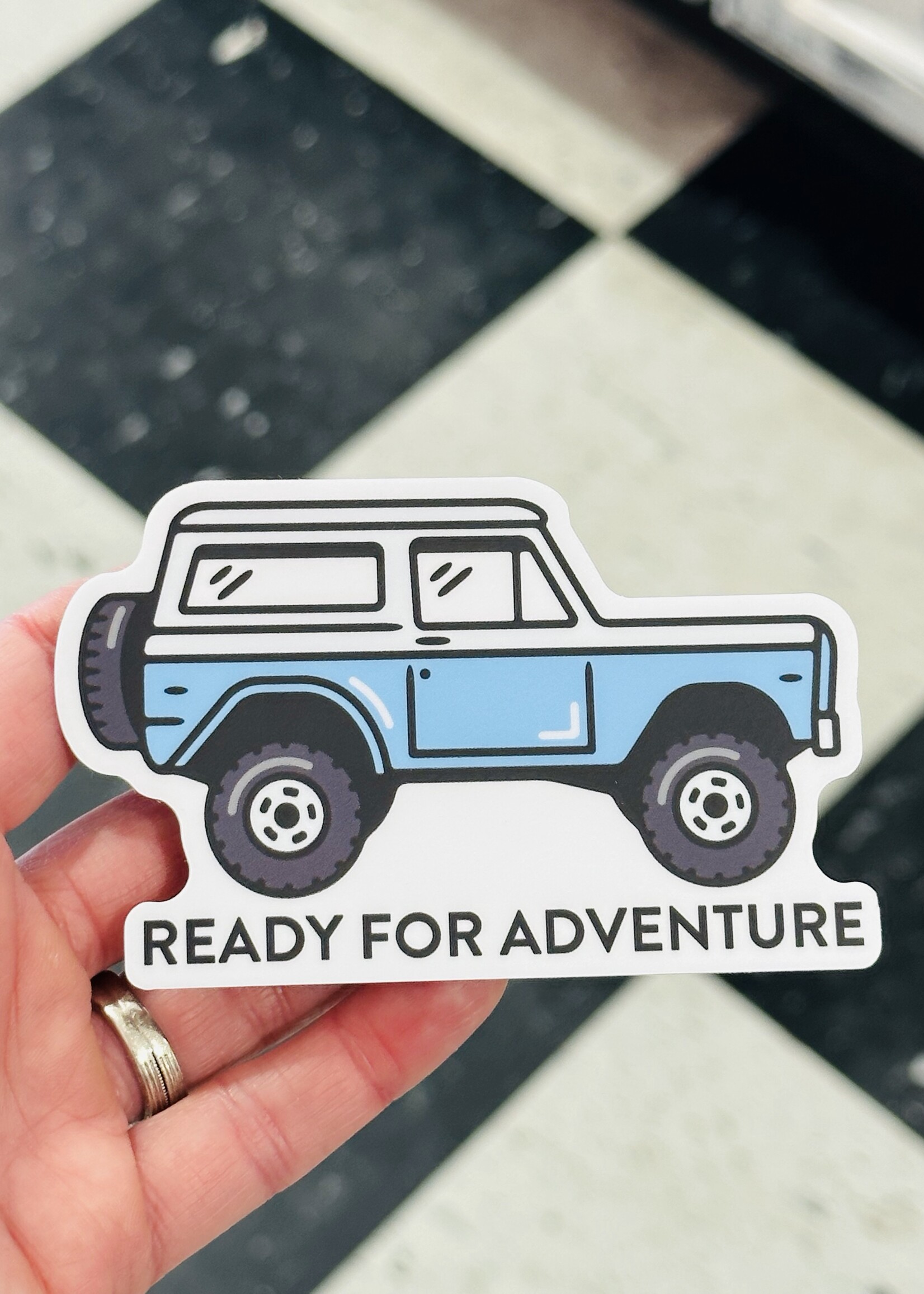 Stickers Northwest Ready For Adventure Bronco Sticker