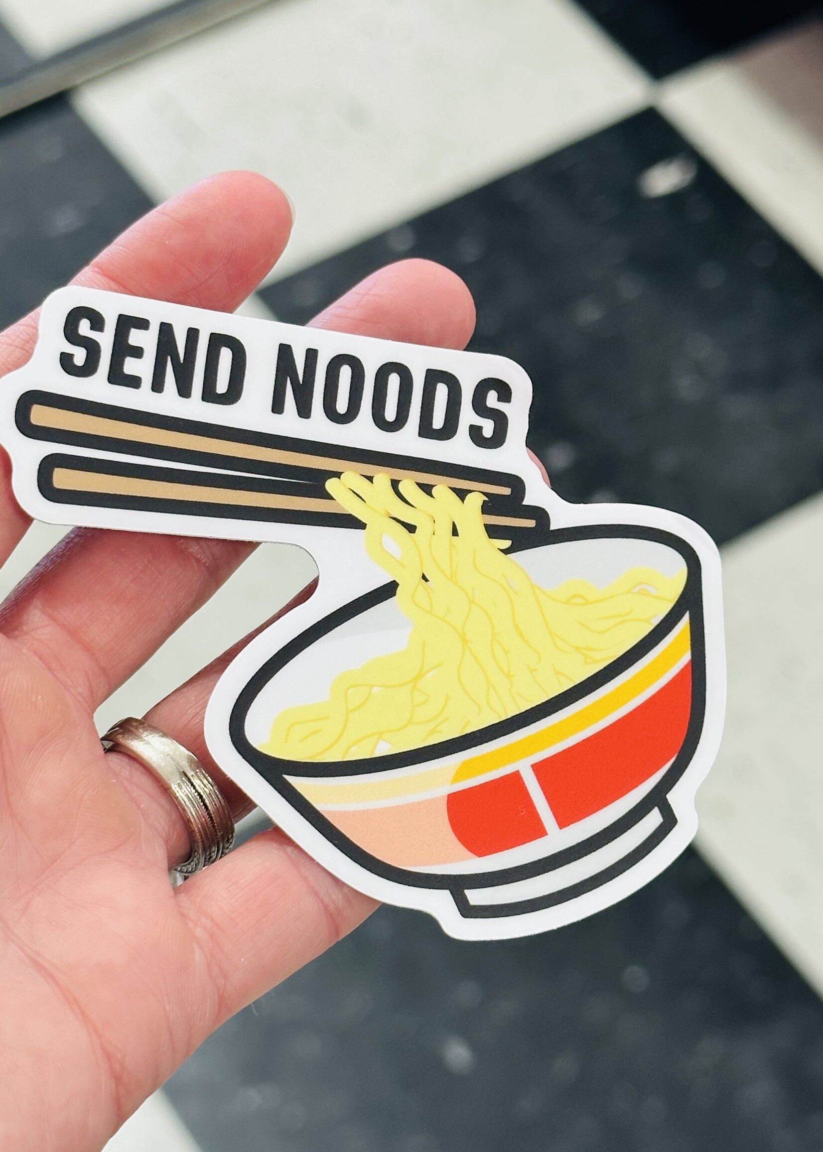 Stickers Northwest Send Noods Sticker